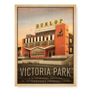 Art Print | Victoria Park Dunlop Sign Circa 1965